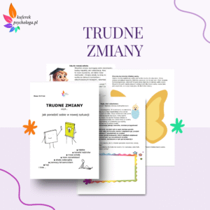 zestaw kart terapeutycznych trudne zmiany