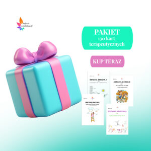 pakiet 130 kart terapeutycznych dla dzieci w wieku 5 14 lat